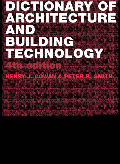 دانلود کتاب Dictionary of Architecture and Building Technology