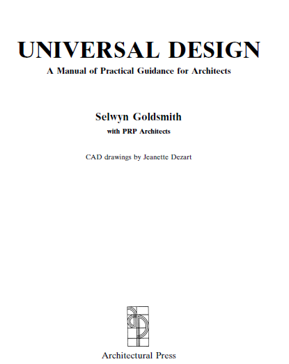 دانلود کتاب UNIVERSAL DESIGN