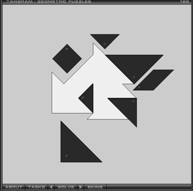 بازی نوستالژی و خاطره انگیز Tangram