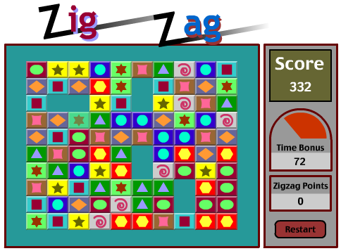 بازی نوستالژی و محبوب Zig Zag