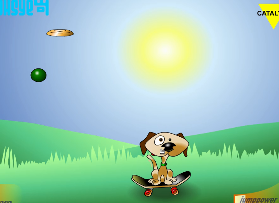 بازی نوستالژی فریز بی Frisbee Dog