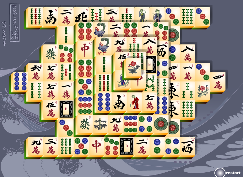 بازی نوستالژی و خاطره انگیز فال ماهجونگ Mahjongg