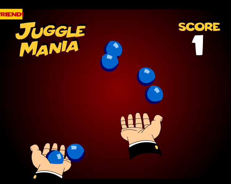 بازی نوستالژی شعبده‌بازی  Juggle Mania