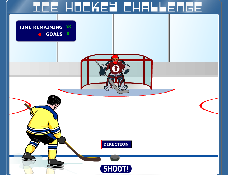 بازی نوستالژی هاکی روی یخ  Ice Hockey Challenge